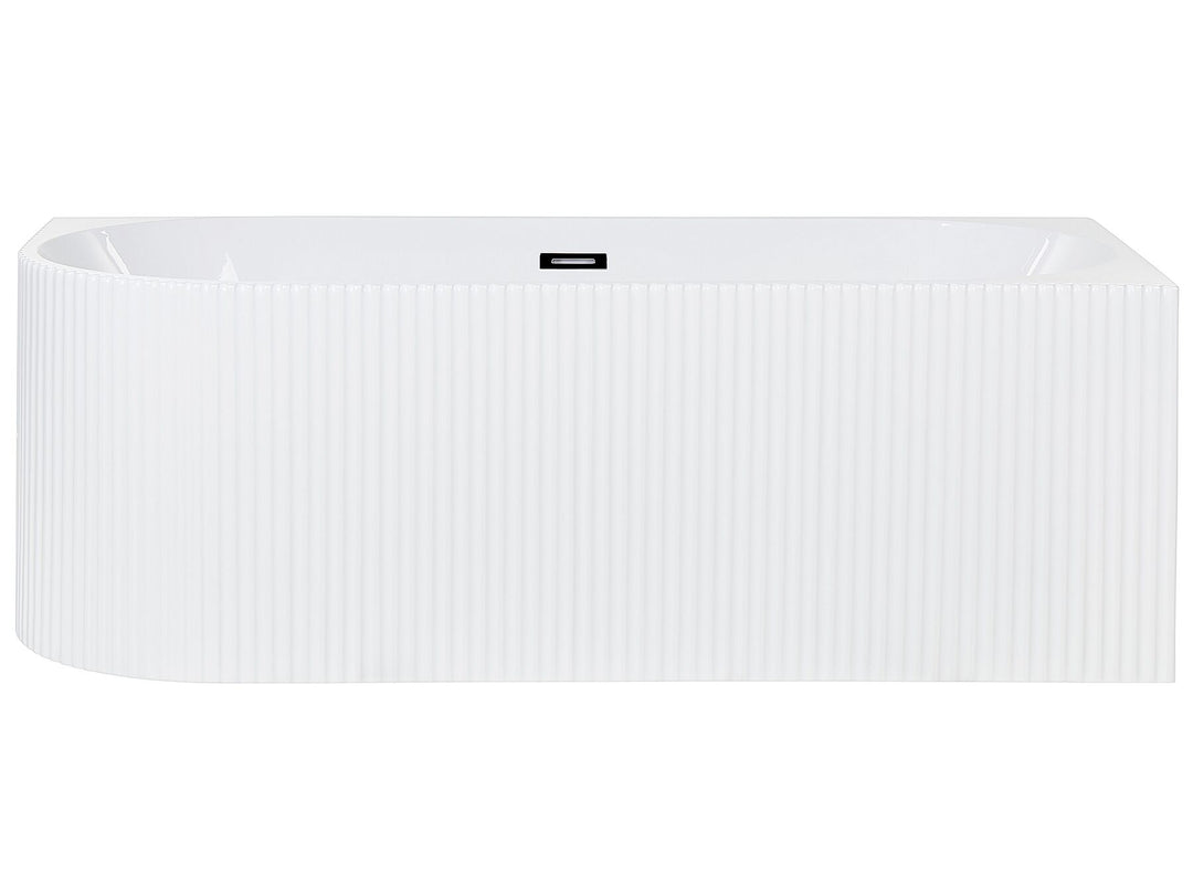 Left Hand Corner Bath 1690 mm x 800 mm White Gocta