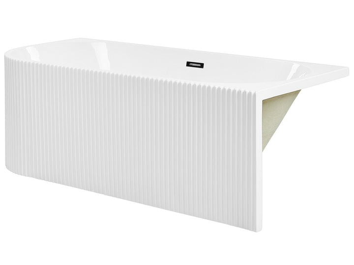 Left Hand Corner Bath 1690 mm x 800 mm White Gocta