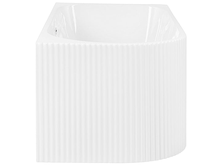 Left Hand Corner Bath 1690 mm x 800 mm White Gocta