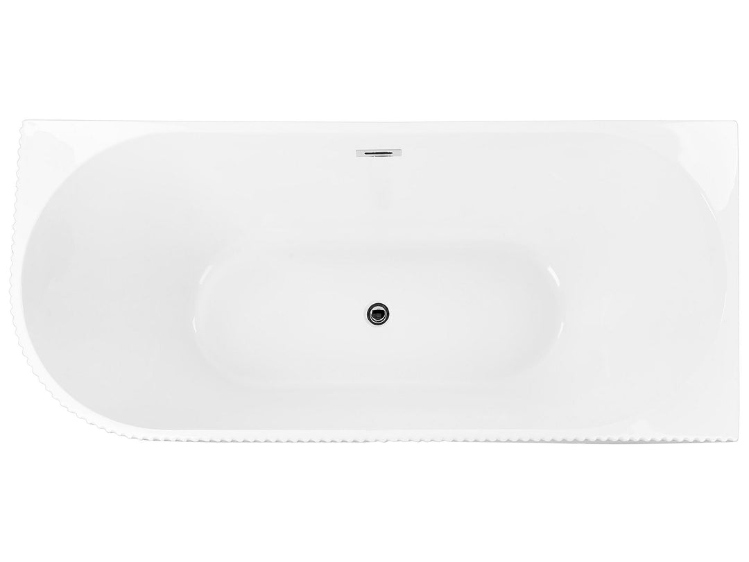 Left Hand Corner Bath 1690 mm x 800 mm White Gocta