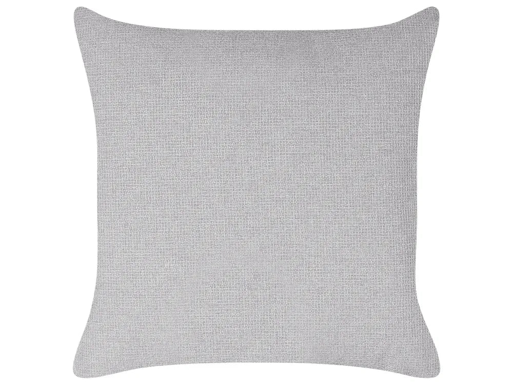 Right-Hand Chaise Lounge Faux Linen Light Grey with Storage Harriet