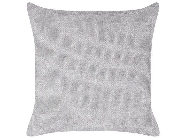 Right-Hand Chaise Lounge Faux Linen Light Grey with Storage Harriet