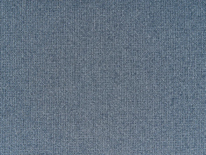 Left-Hand Chaise Lounge Faux Linen Dark Blue with Storage Harriet
