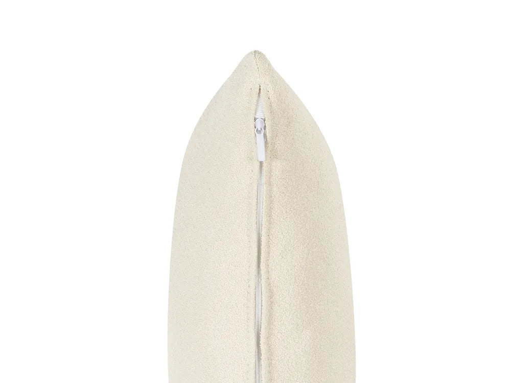 Right-Hand Chaise Lounge Boucle Off-White Roxy