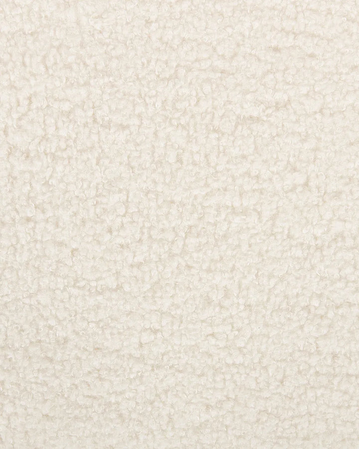 Set of 2 Dining Chairs Boucle Off-White Kae