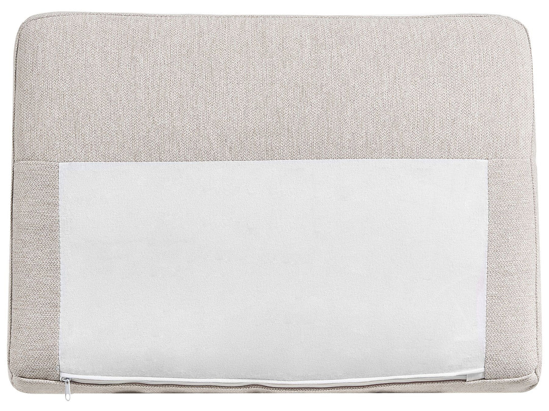 Breda Left Hand 4 Seater Fabric Corner Sofa Beige