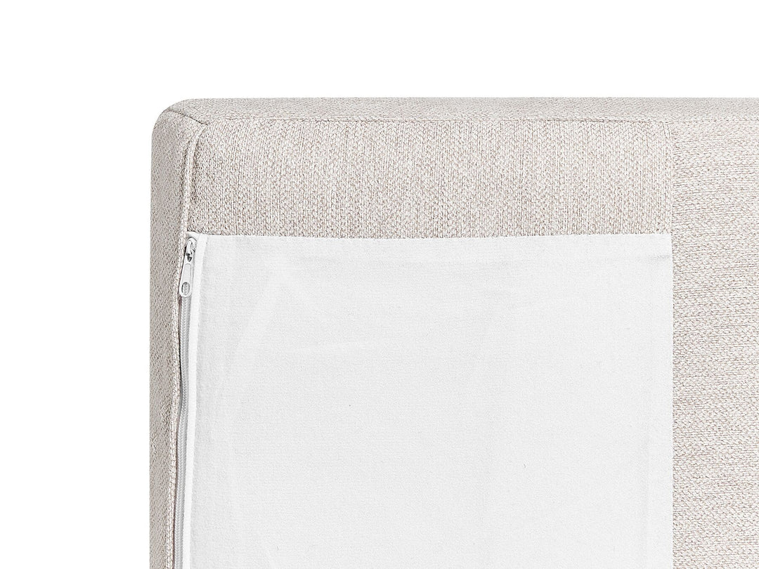 Breda Left Hand 4 Seater Fabric Corner Sofa Beige