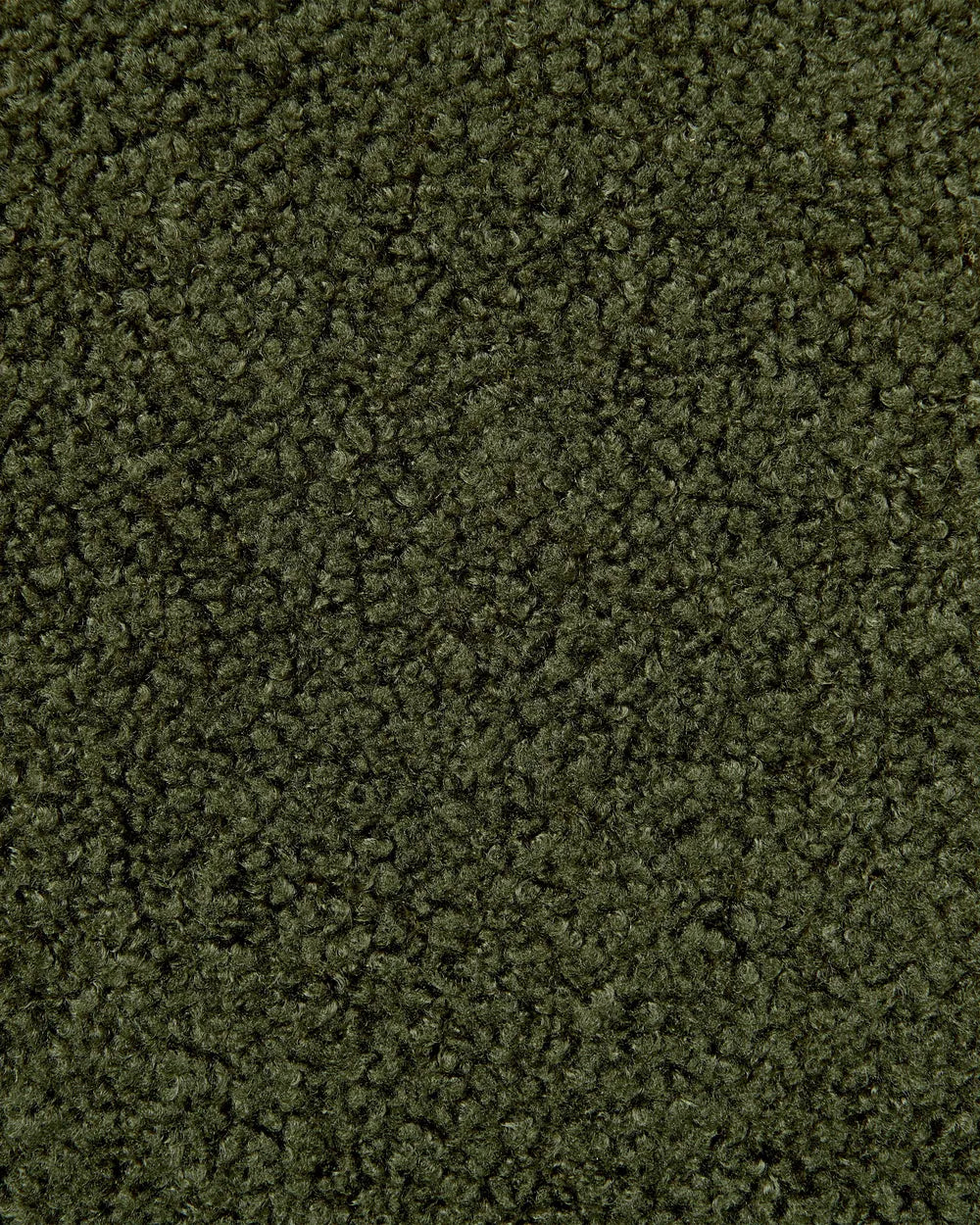 Set of 2 Bar Chairs Boucle Dark Green Comfortable Footrest Garvio