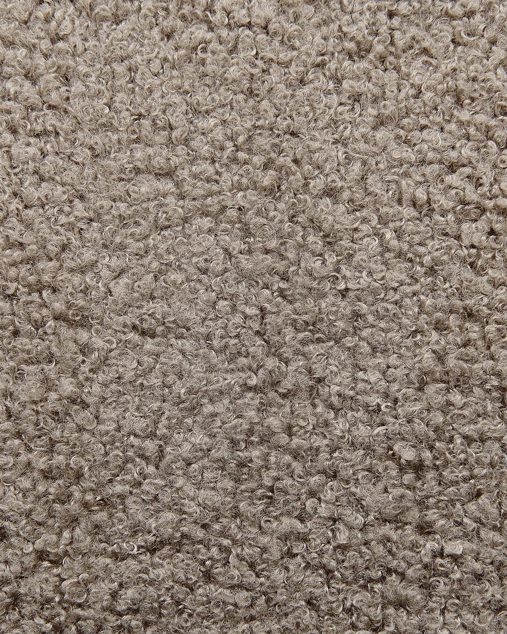 Set of 2 Dining Chairs Boucle Taupe Sweet