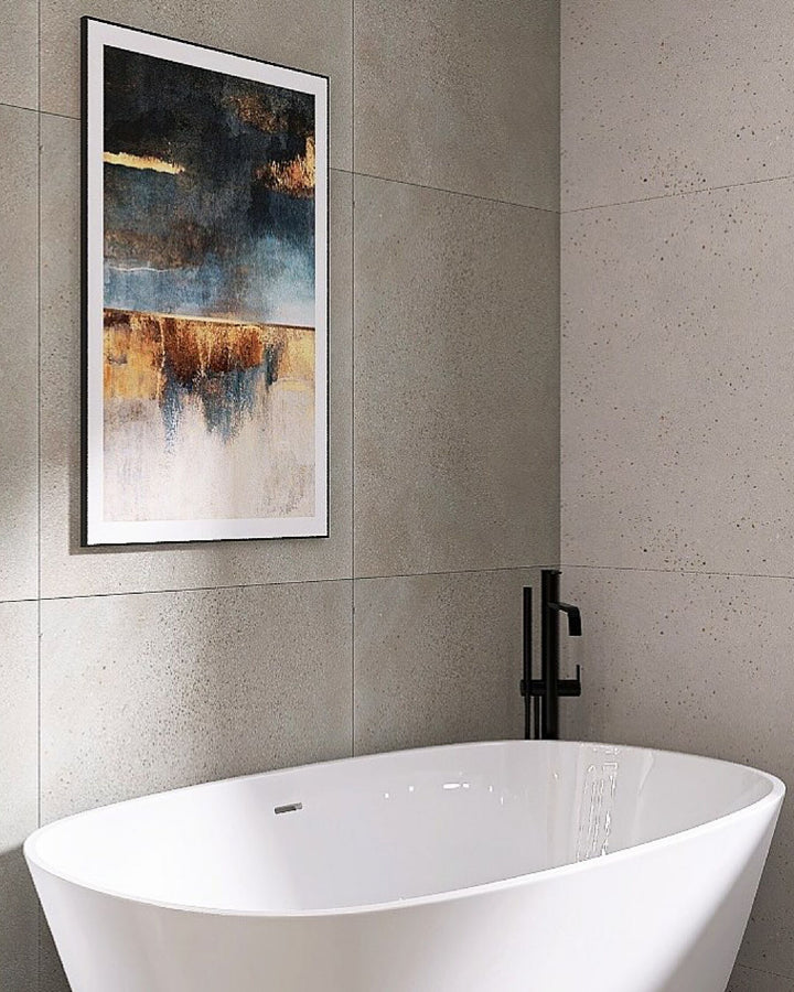 Freestanding Bath 1800 x 800 mm White Carrera