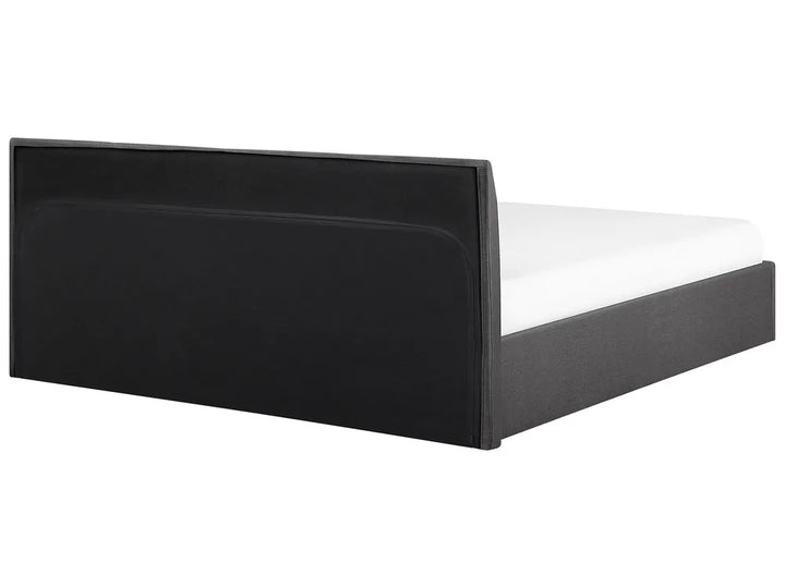 Ottoman Bed Fabric 180 x 200 cm (EU Super King) Grey Drew