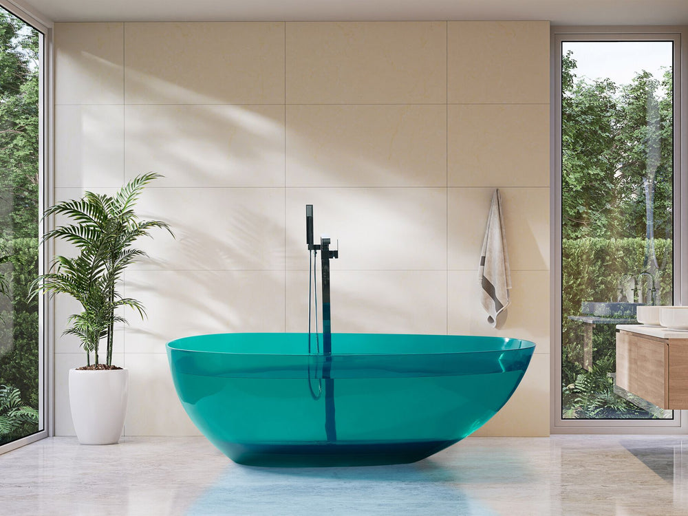 Freestanding Bath 1690 x 780 mm Teal  Blancarena