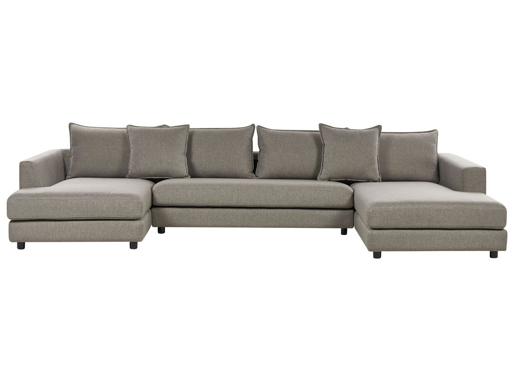 Lilviken 5 Seater Fabric Sofa Light Taupe