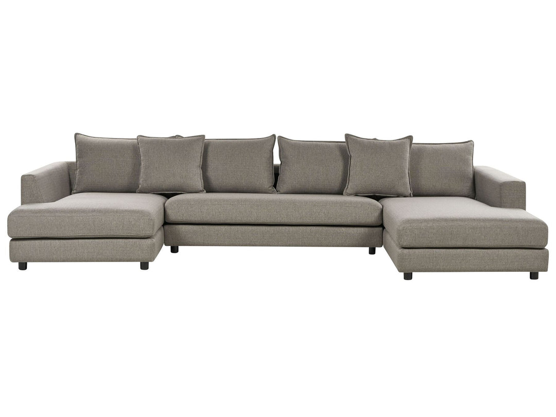 Lilviken 5 Seater Fabric Sofa Light Taupe