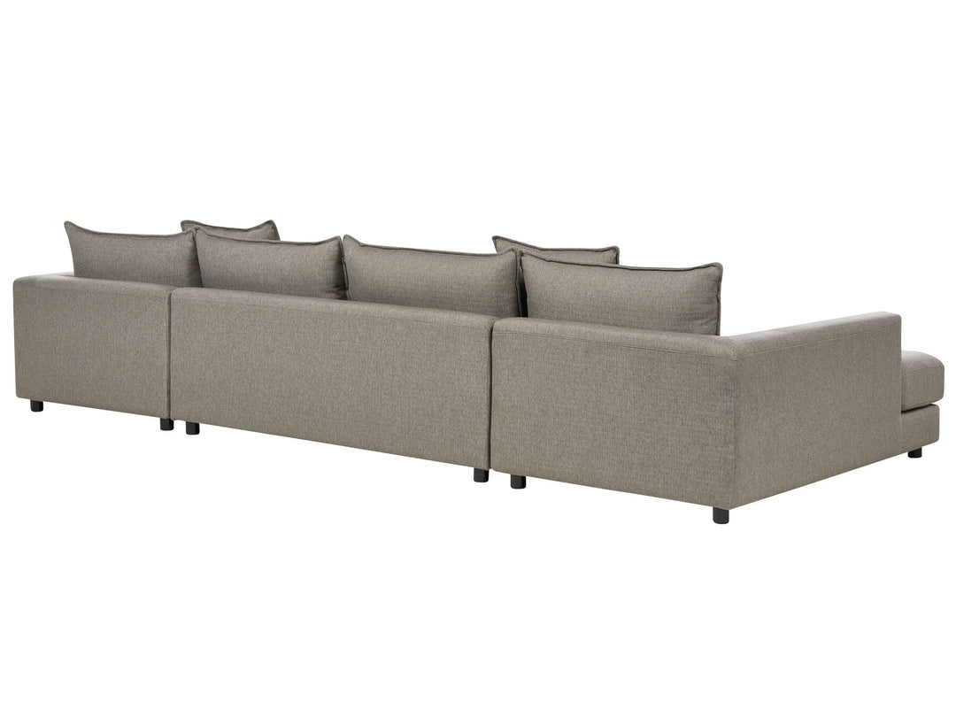 Lilviken 5 Seater Fabric Sofa Light Taupe