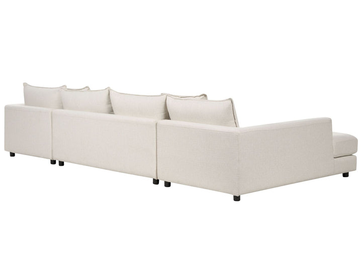 Lilviken 5 Seater Fabric Sofa Light Beige
