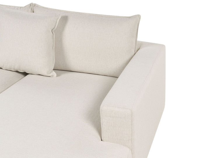 Lilviken 5 Seater Fabric Sofa Light Beige