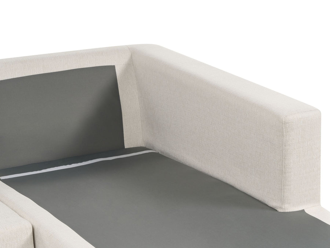 Lilviken 5 Seater Fabric Sofa Light Beige
