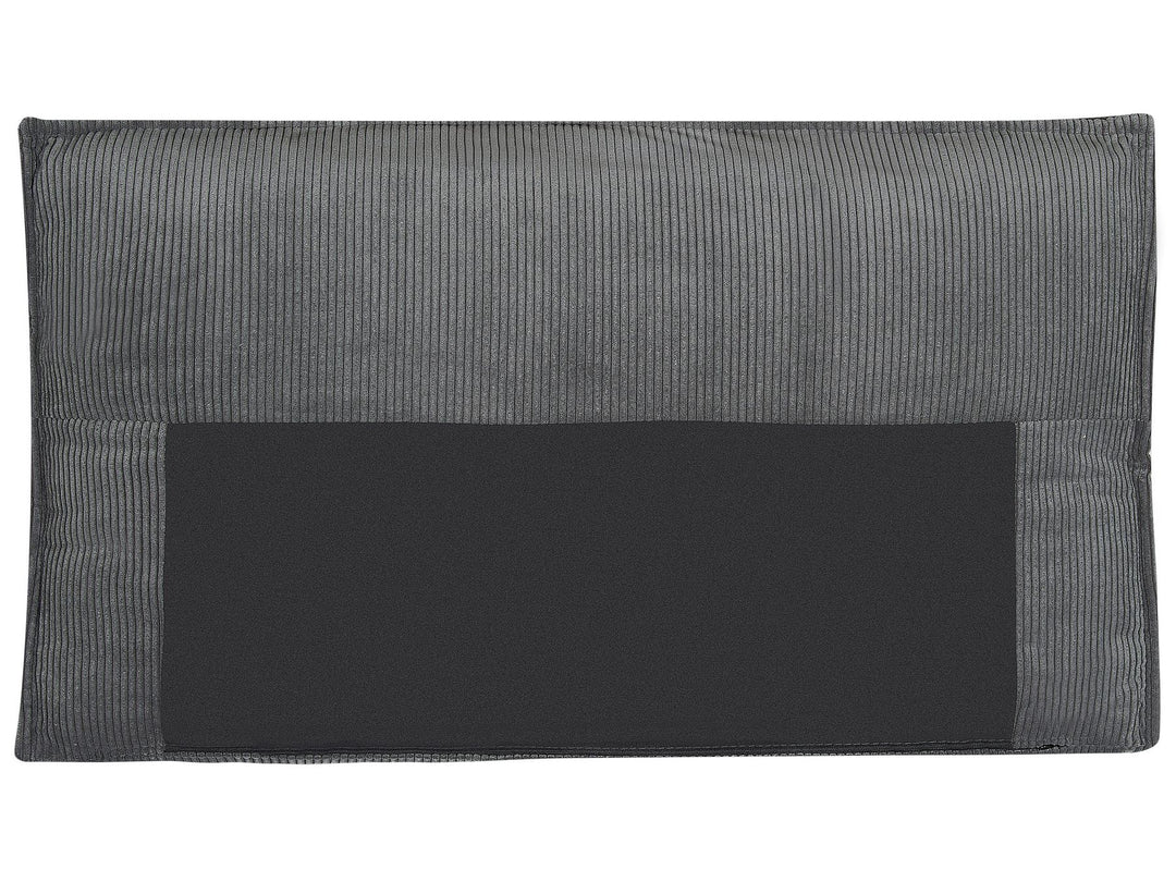 Abacka Sofa Bed Graphite Grey Corduroy Left Hand