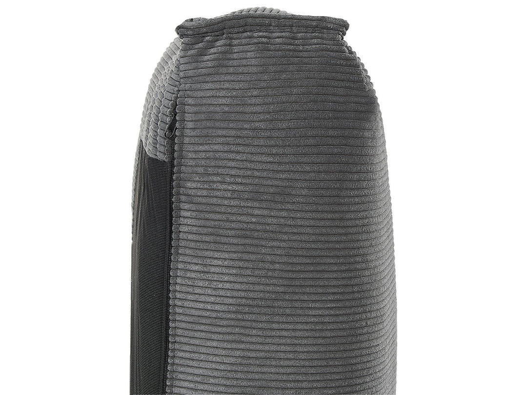 Abacka Sofa Bed Graphite Grey Corduroy Right Hand