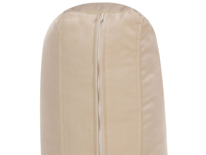 Vinterbro Right Hand Velvet Corner Sofa Beige