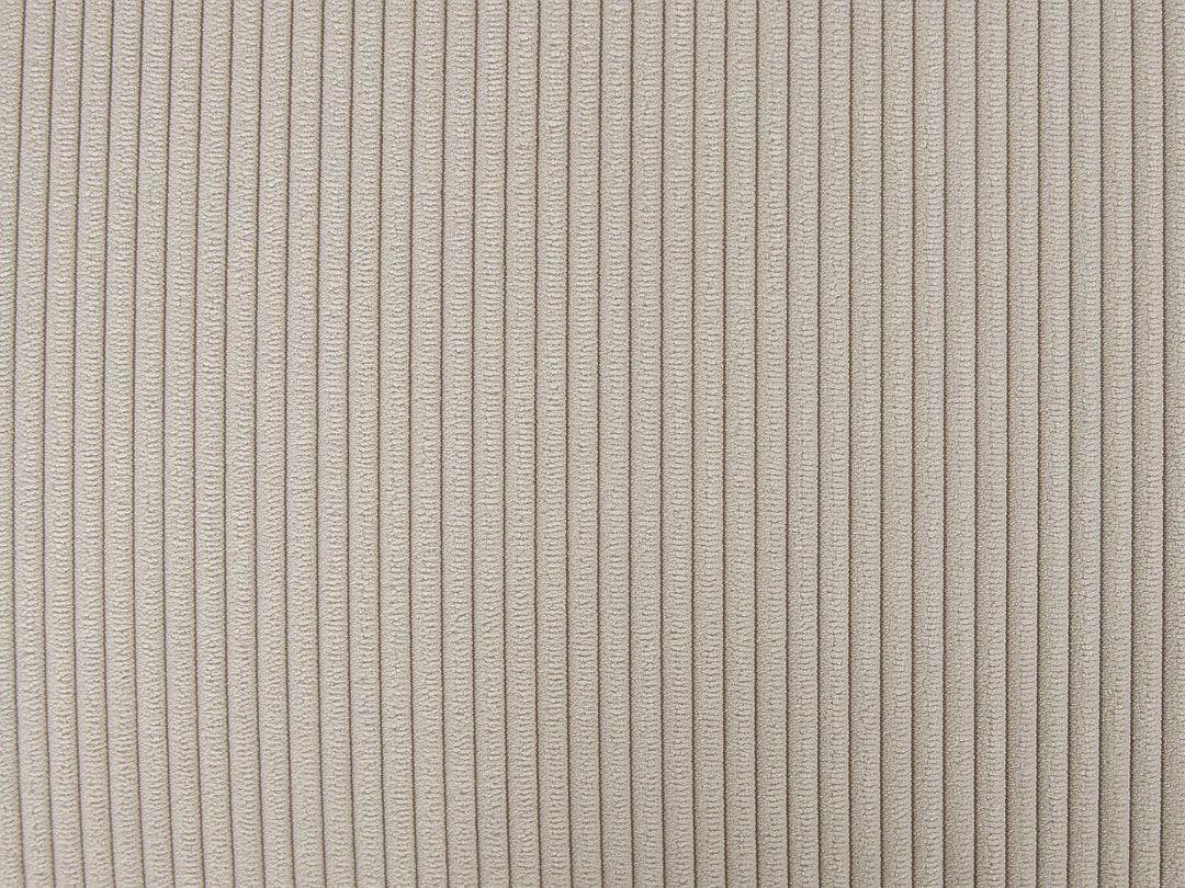 Lungo Left Hand Jumbo Cord Corner Sofa Beige