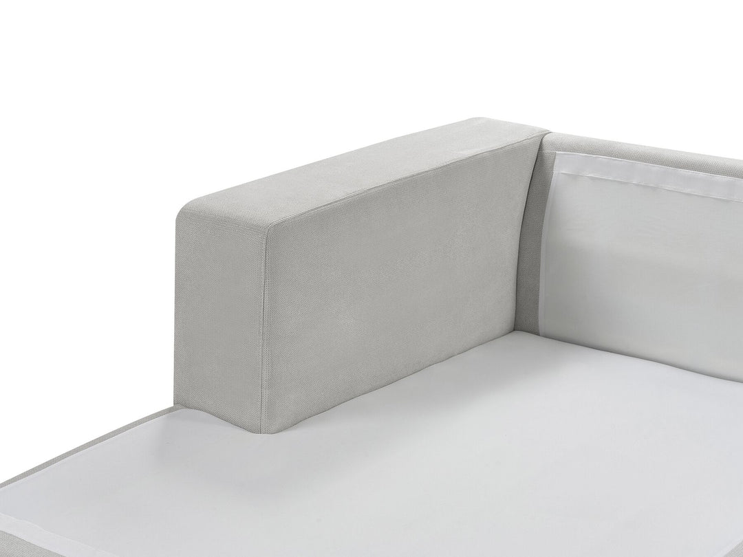 Lofoten Right Hand 3 Seater Corner Sofa Light Grey