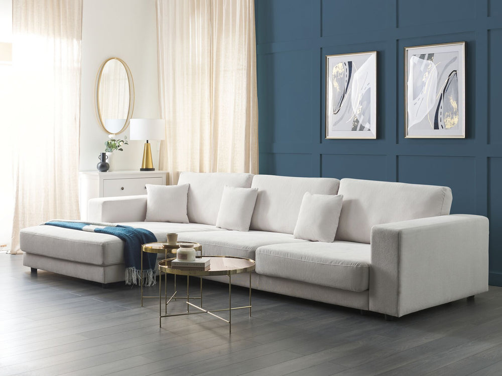 Lofoten right Hand 4 Seater Corner Sofa White