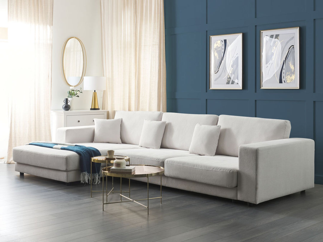 Lofoten right Hand 4 Seater Corner Sofa White