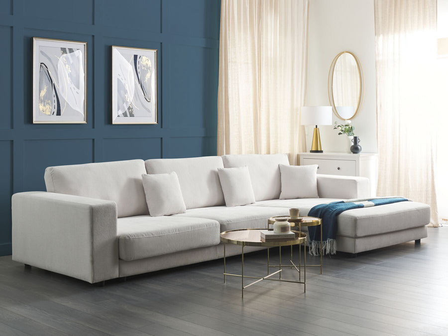 Lofoten Left Hand 4 Seater Corner Sofa White