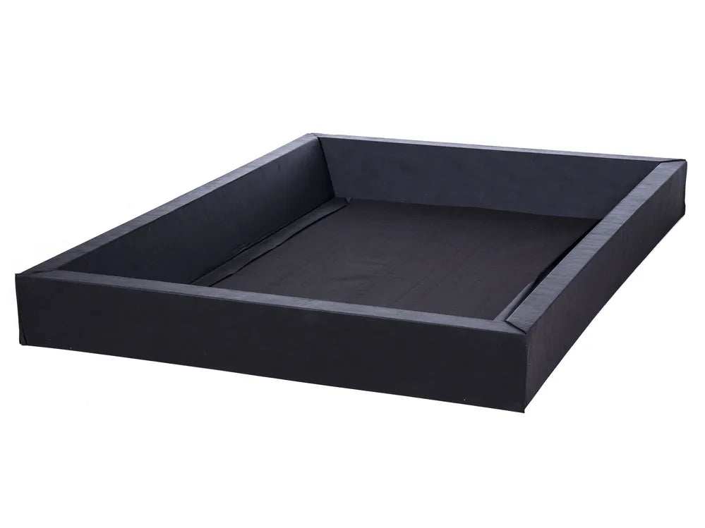 Waterbed Faux Leather 160 x 200 cm (EU King Size) White Sab