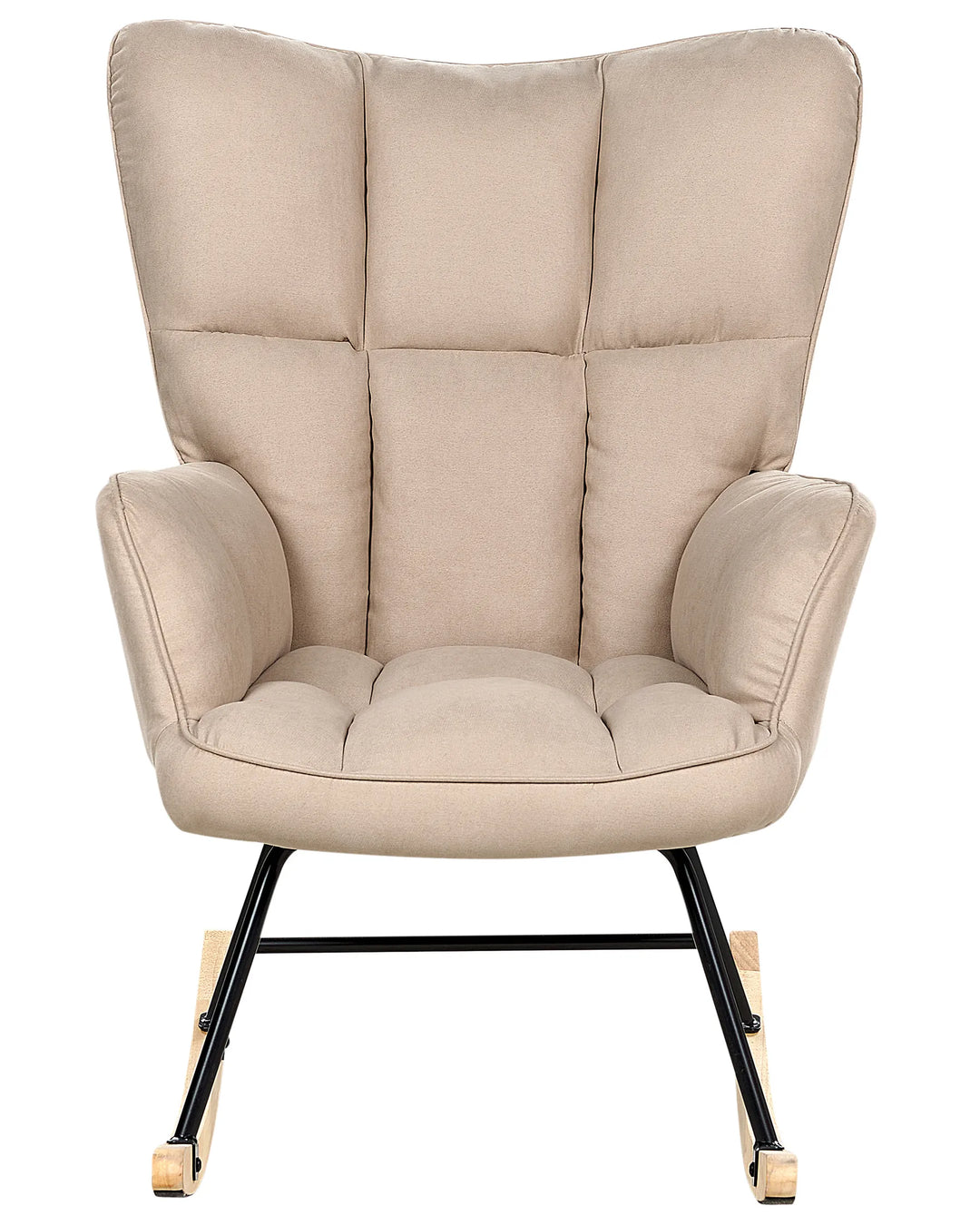 Rocking Chair Fabric Beige Niebrara