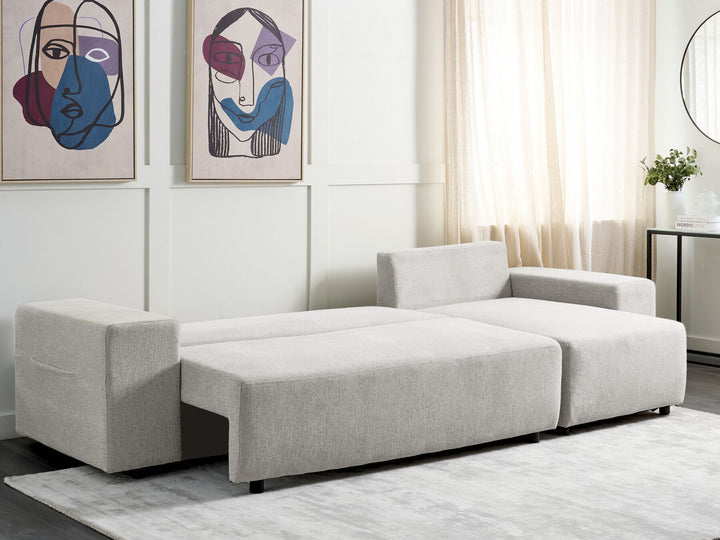 Luspa Corner Sofa Light Grey