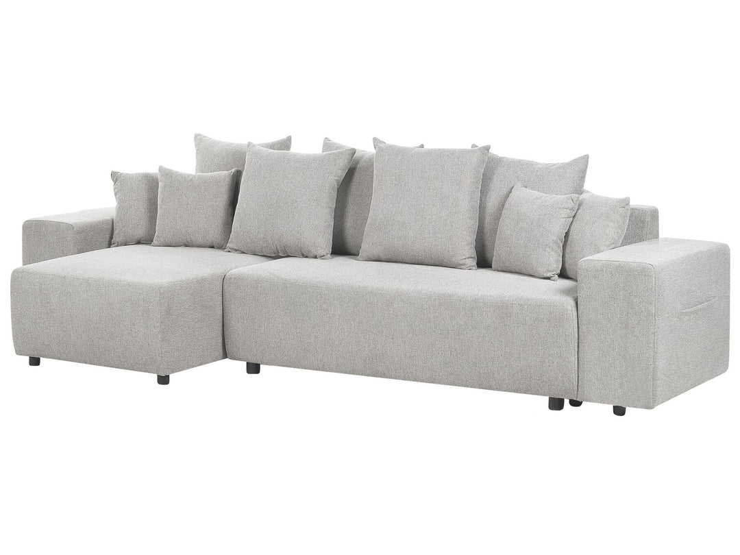 Luspa Corner Sofa Light Grey Right Hand