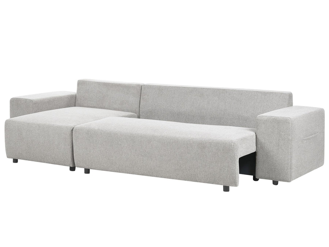 Luspa Corner Sofa Light Grey Right Hand