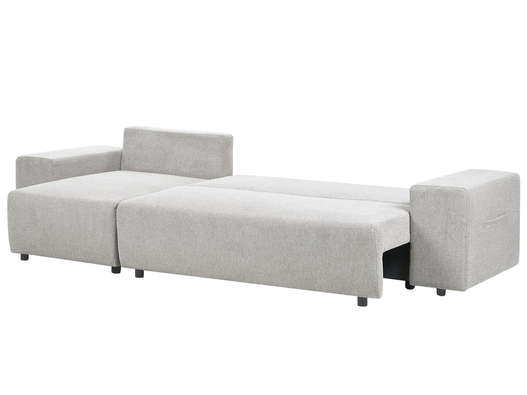 Luspa Corner Sofa Light Grey Right Hand