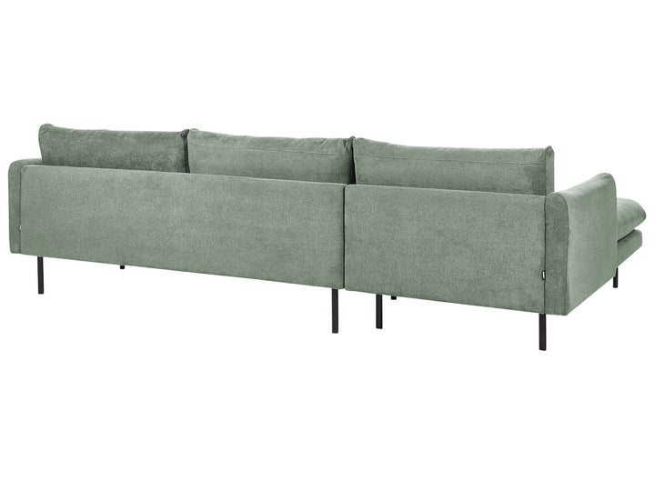 Vinterbro Fabric Corner Sofa Right Hand Green