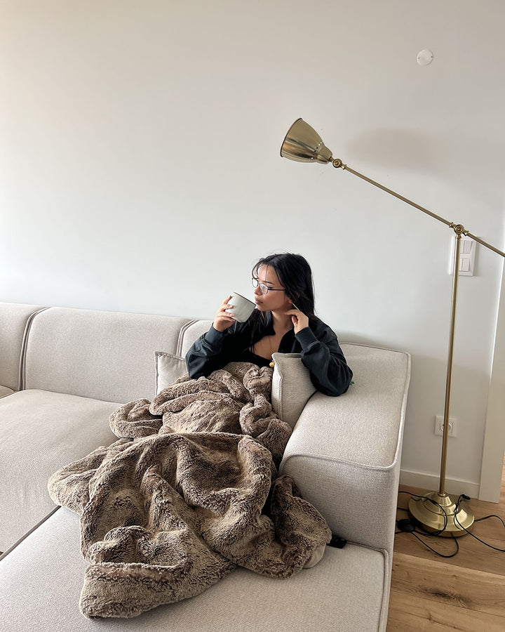 Dolva Left Hand Fabric Corner Sofa Light Beige
