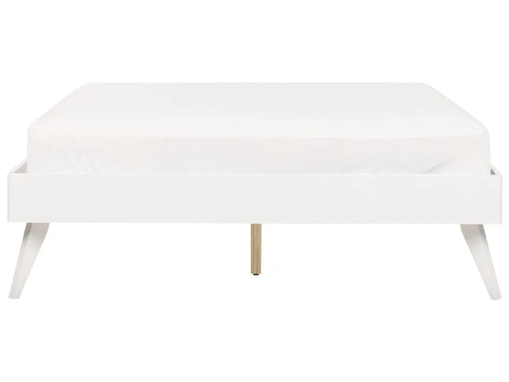 Bed without Headboard 140 x 200 cm (EU Double) White Dove