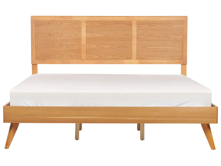 Bed 180 x 200 cm (EU Super King) Natural Ash Wood Dyl