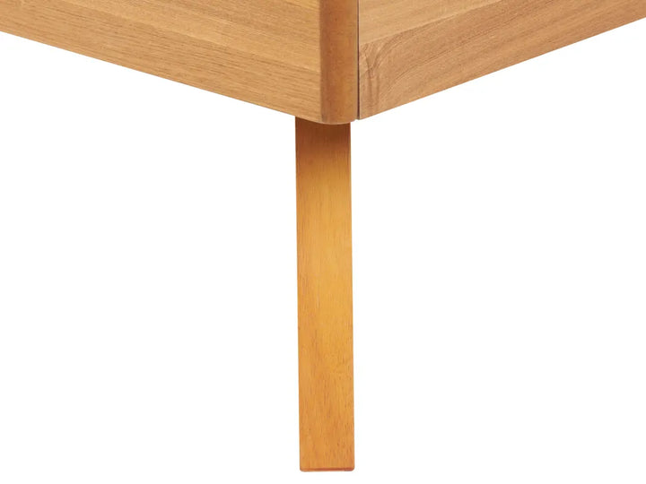 Bed 180 x 200 cm (EU Super King) Natural Ash Wood Dyl