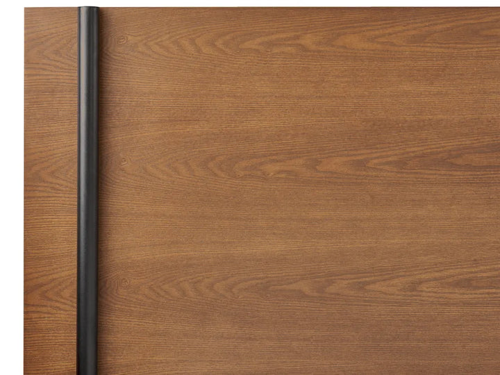 Bed 180 x 200 cm (EU Super King) Dark Ash Wood Dolly