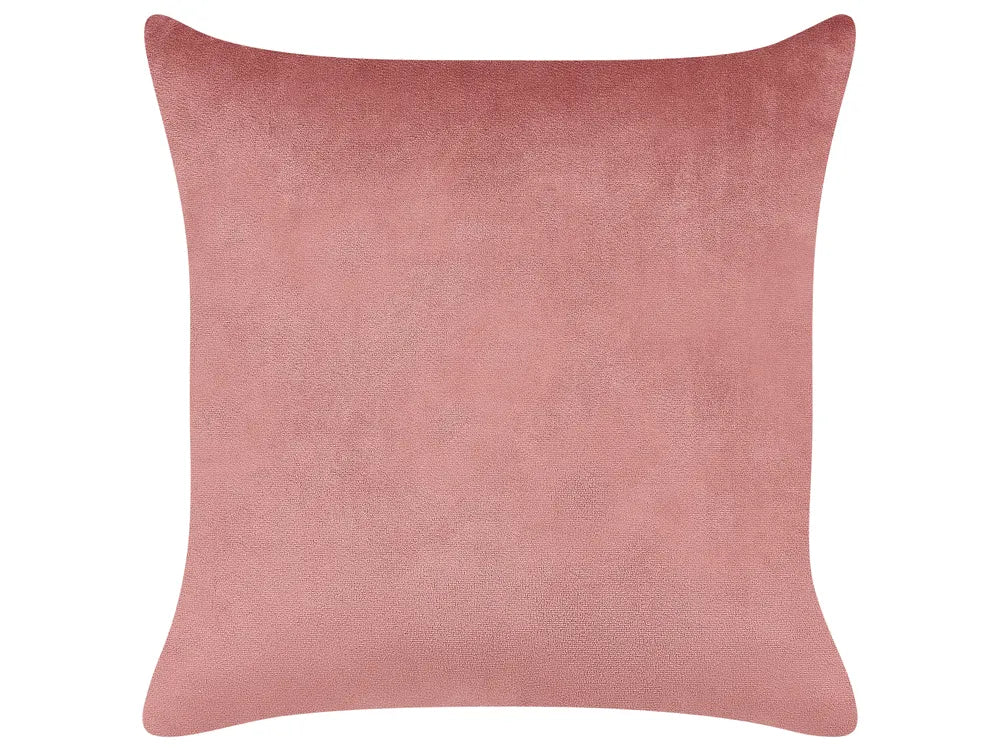 Right-Hand Chaise Lounge Velvet Pink with Storage Harriet