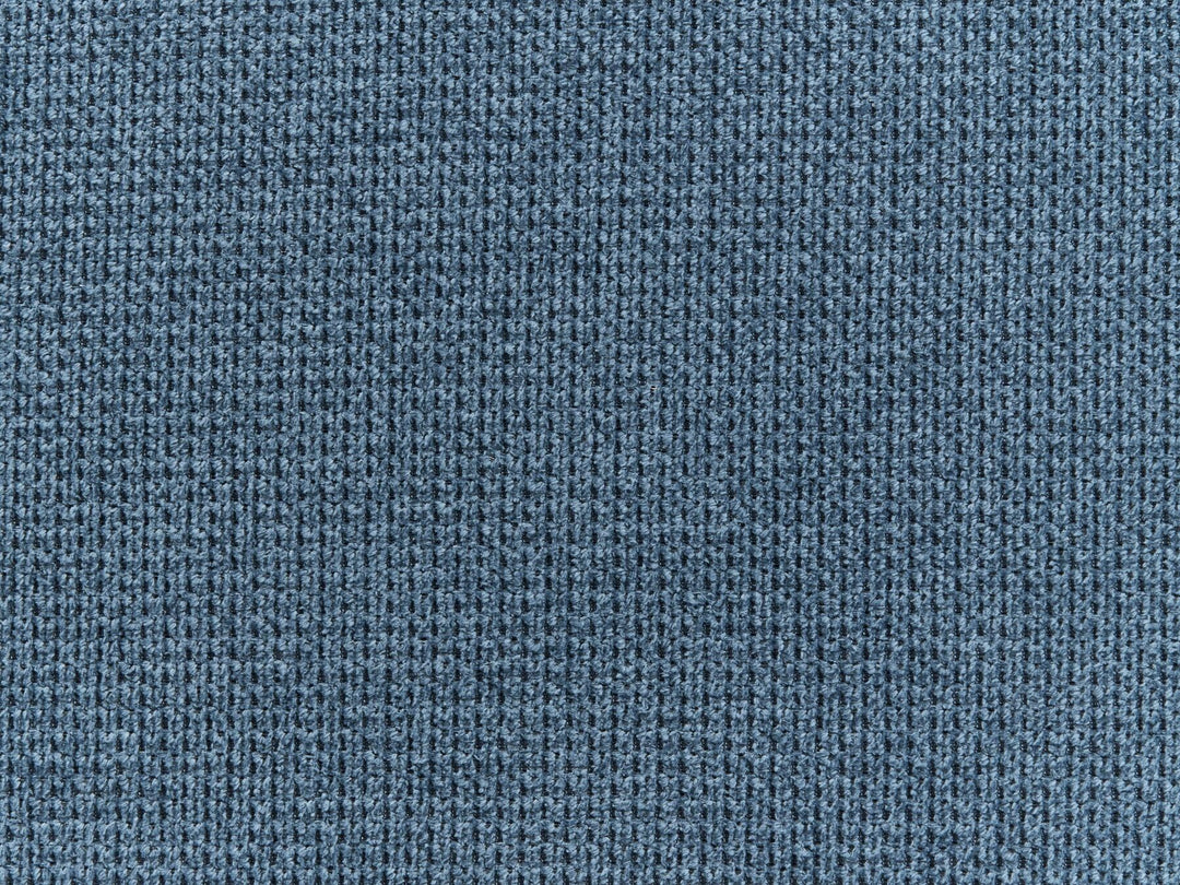 Glosli Right Hand Fabric Corner Sofa Blue