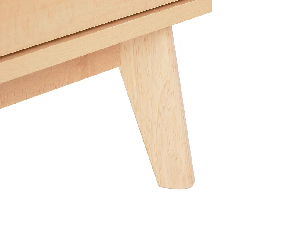 6 Drawer Chest Light Brown Stable and Durable Borough