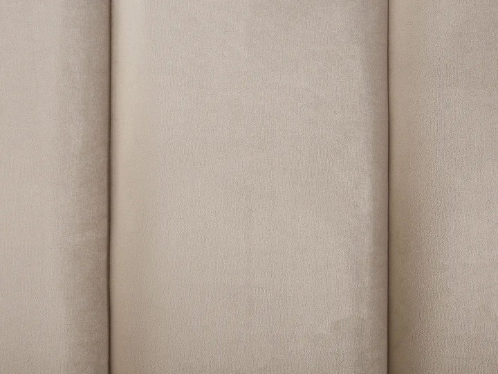 Bedroom Set Velvet 180 x 200 cm (EU Super King) Taupe Ellane