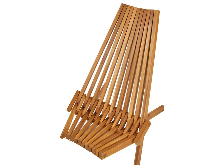 Bistro Set Acacia Wood Brown Celia