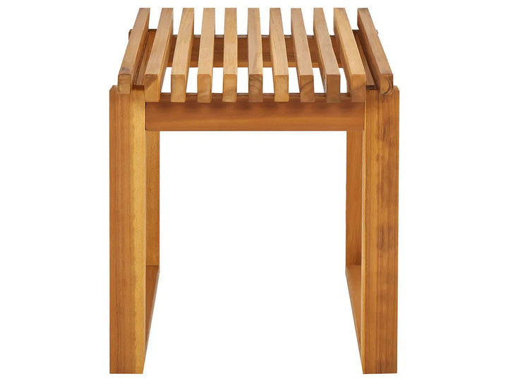 Bistro Set Acacia Wood Brown Celia