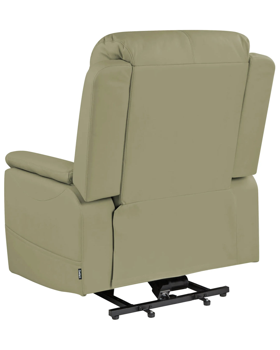 Electric Recliner Chair with Massage Faux Leather Green Hayler