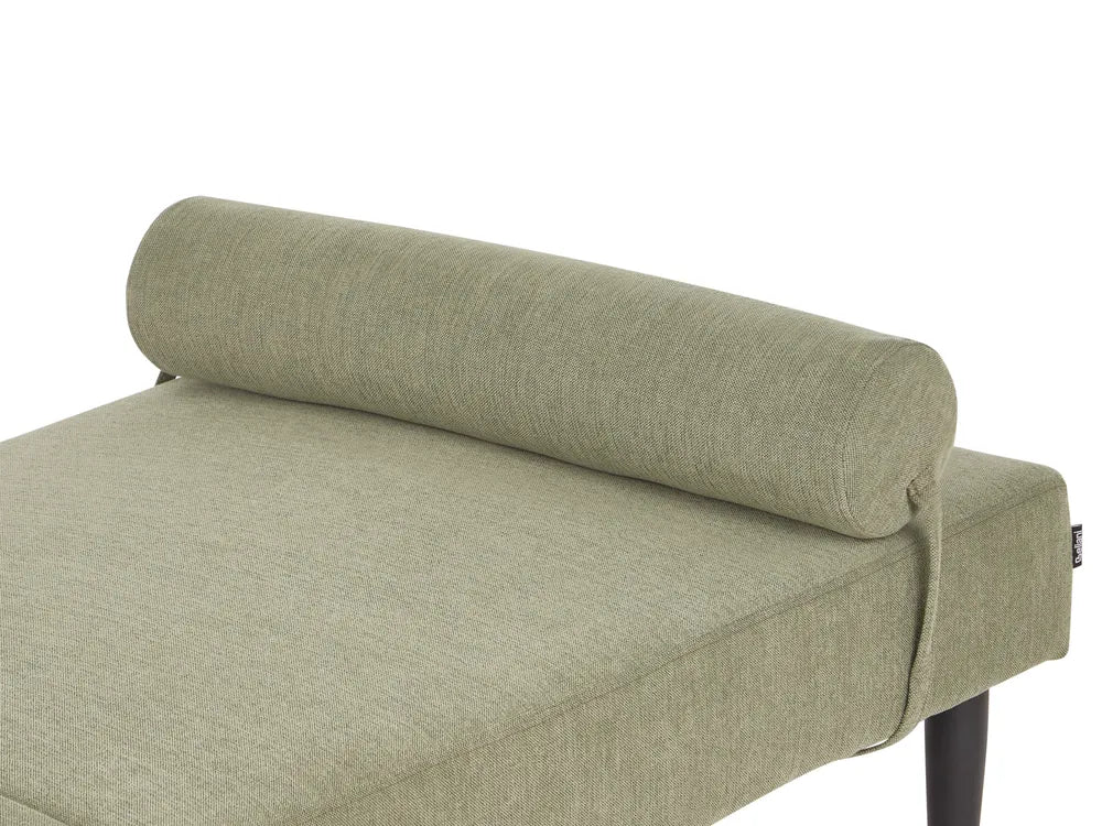 Chaise Longue Fabric Green Mhelza